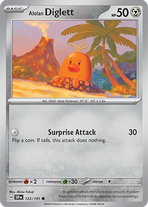 Image for Alolan Diglett (122/191) (SV08)