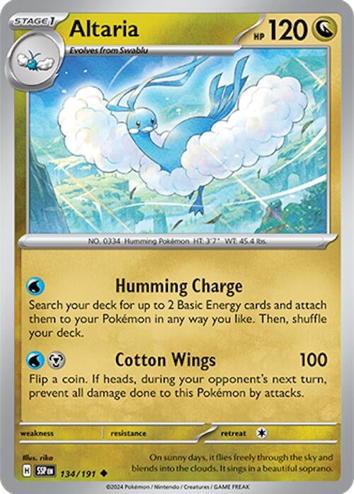 Image for Altaria (134/191) (SV08)
