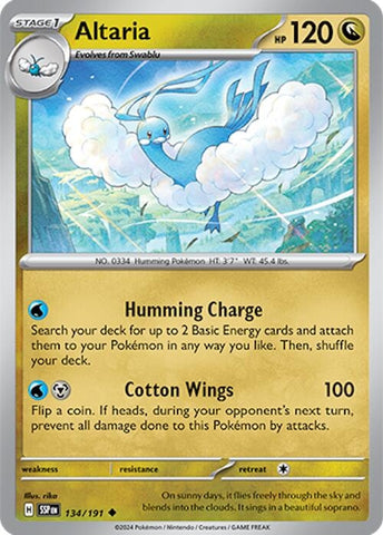 Image for Altaria (134/191) (SV08)
