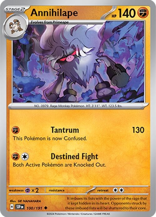 Image for Annihilape (100/191) (SV08)