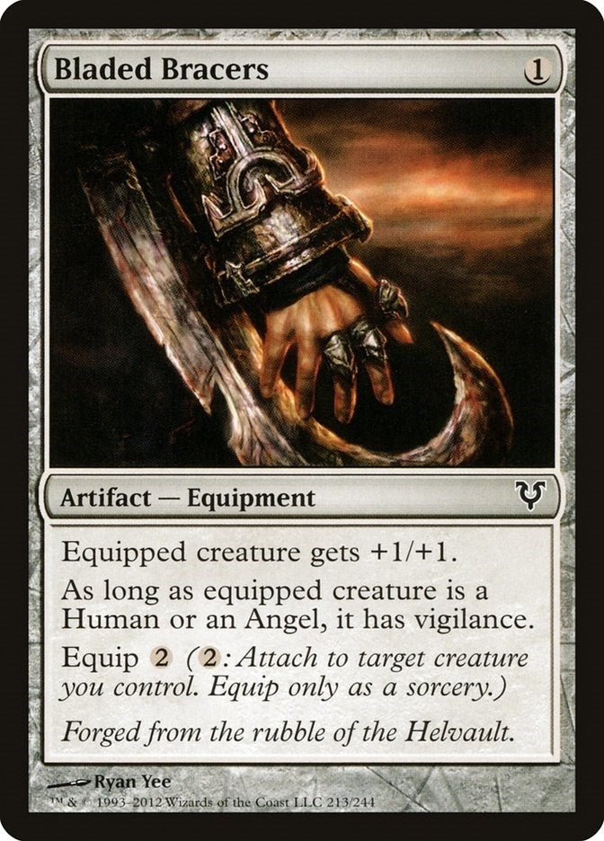 Image for Bladed Bracers (213) [Avacyn Restored]