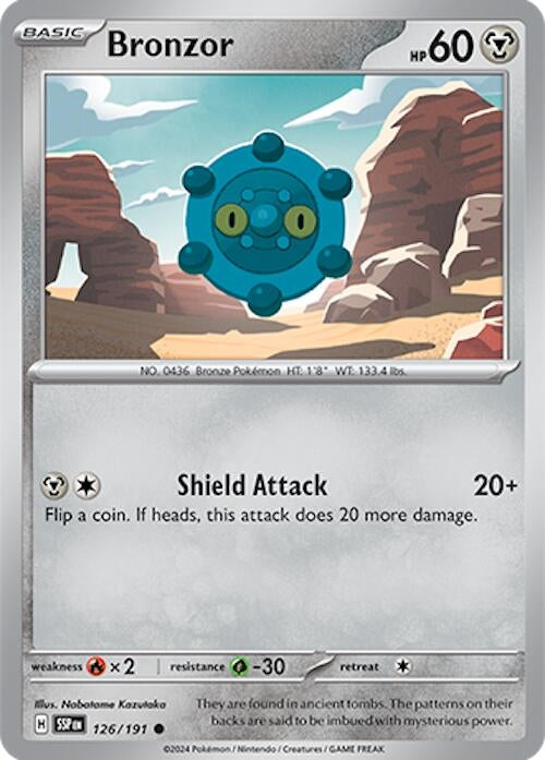 Image for Bronzor (126/191) (SV08)