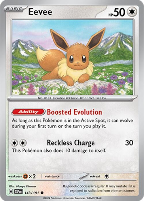 Image for Eevee (143/191) [SV08: Surging Sparks]