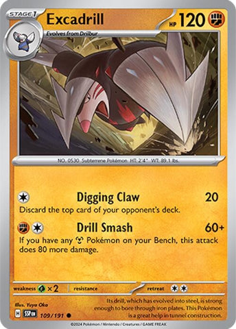 Image for Excadrill (109/191) (SV08)