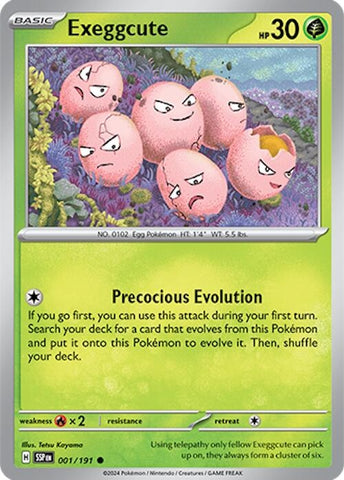 Image for Exeggcute - 001/191 (001/191) (SV08)