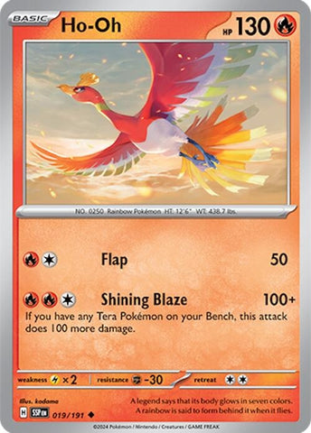 Image for Ho-Oh (019/191) (SV08)
