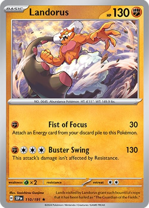 Image for Landorus (110/191) (SV08)
