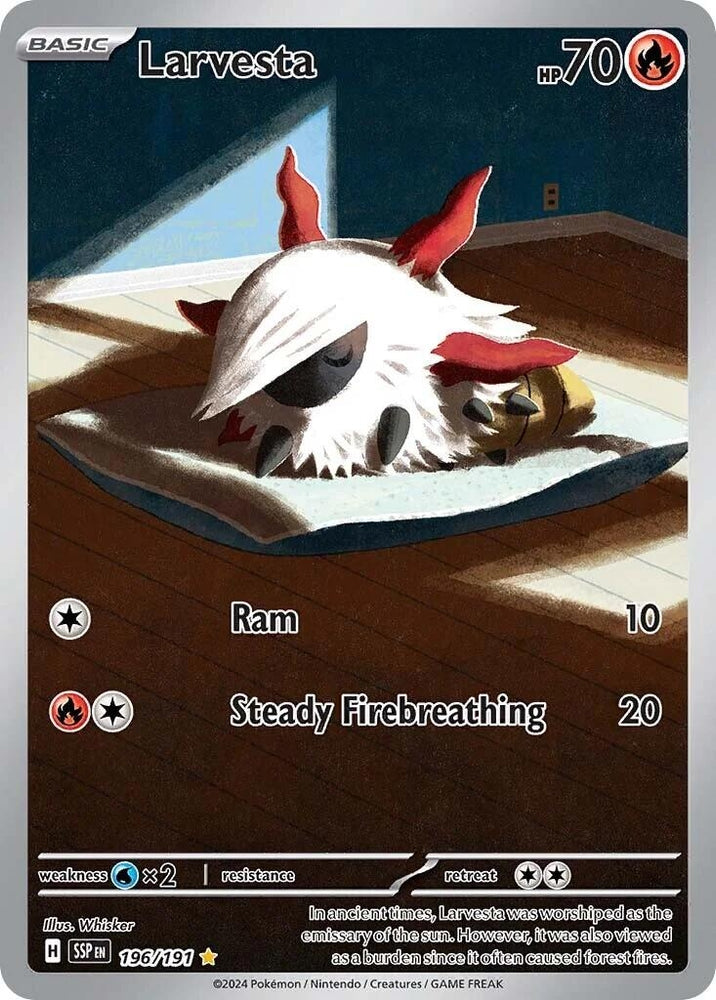 Image for Larvesta - 196/191 (196/191) [SV08: Surging Sparks]