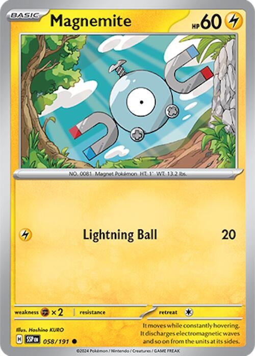 Image for Magnemite (058/191) (SV08)