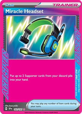 Image for Miracle Headset (183/191) [SV08: Surging Sparks]