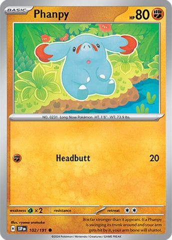 Image for Phanpy - 102/191 (102/191) (SV08)