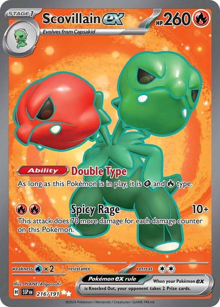 Image for Scovillain ex - 216/191 (216/191) (SV08)