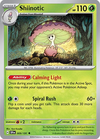 Image for Shiinotic - 009/191 (009/191) (SV08)