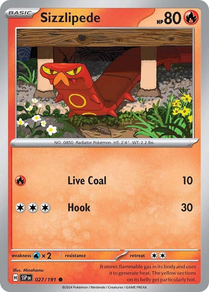 Image for Sizzlipede (027/191) (SV08)