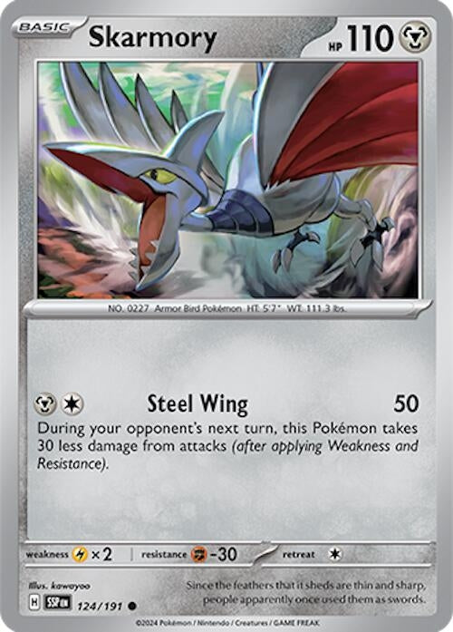 Image for Skarmory - 124/191 (124/191) (SV08)
