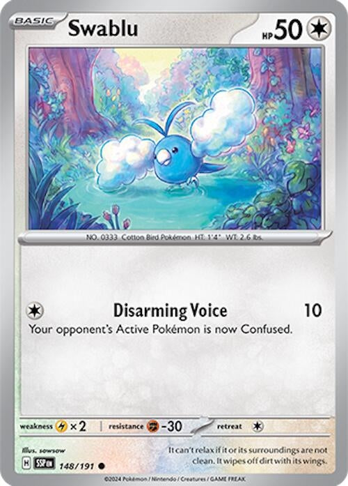 Image for Swablu (148/191) (SV08)