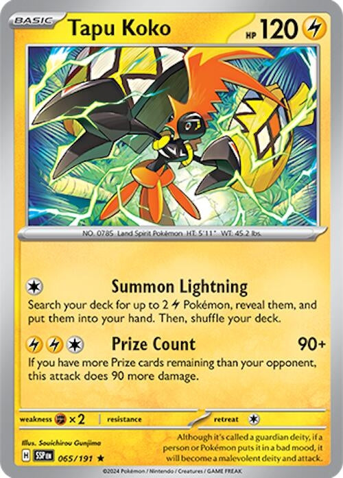 Image for Tapu Koko (065/191) (SV08)