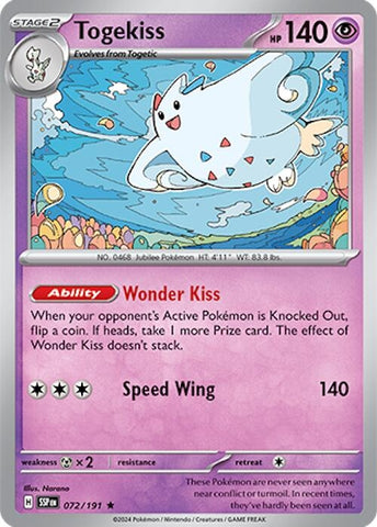Image for Togekiss (072/191) (SV08)