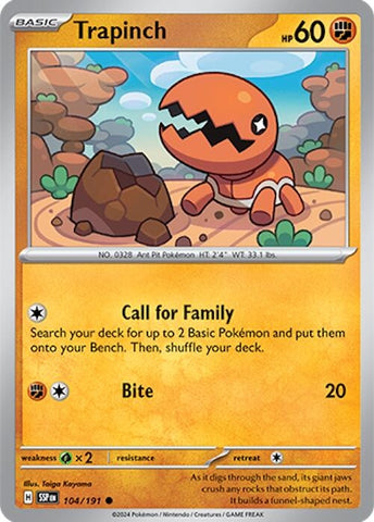 Image for Trapinch (104/191) (SV08)