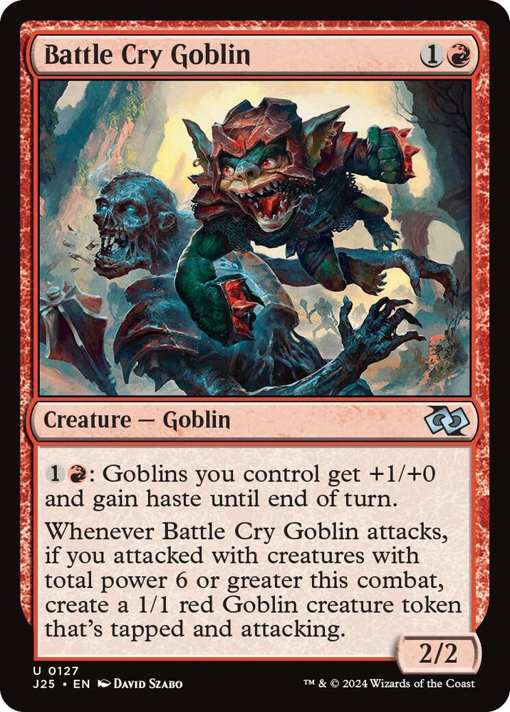 Image for Battle Cry Goblin (127) [Foundations Jumpstart]