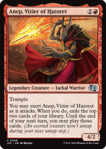 Image for Anep, Vizier of Hazoret (Anime) (46) [Foundations Jumpstart]