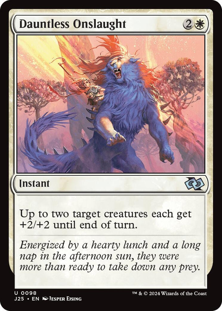 Image for Dauntless Onslaught (98) [Foundations Jumpstart]