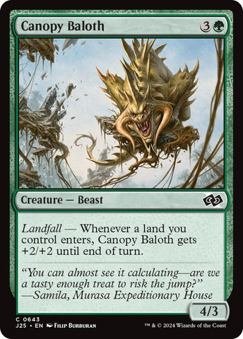 Image for Canopy Baloth (643) [Foundations Jumpstart]