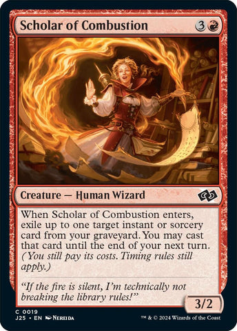 Image for Scholar of Combustion (19) [Foundations Jumpstart]