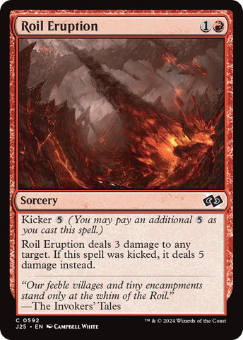 Image for Roil Eruption (592) [Foundations Jumpstart]