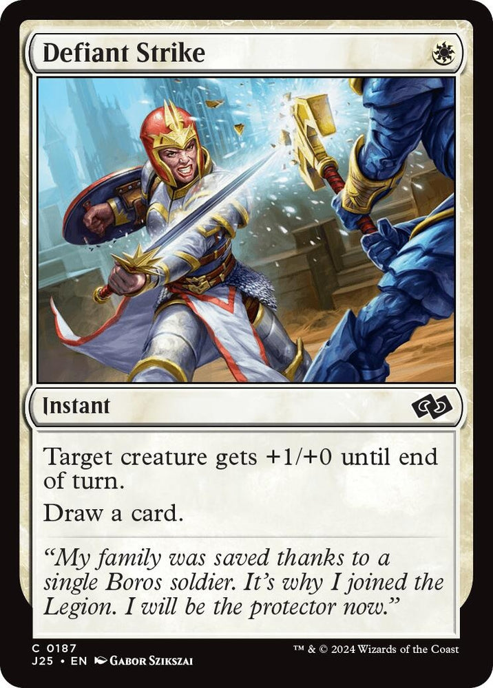 Image for Defiant Strike (187) [Foundations Jumpstart]