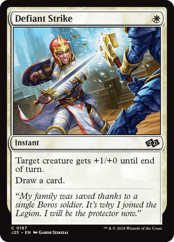 Image for Defiant Strike (187) [Foundations Jumpstart]