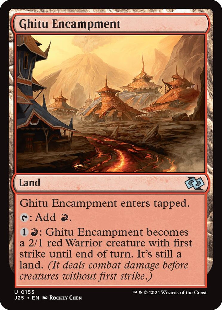 Image for Ghitu Encampment (155) [Foundations Jumpstart]