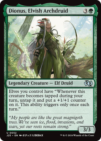 Image for Dionus, Elvish Archdruid (Anime) (52) [Foundations Jumpstart]