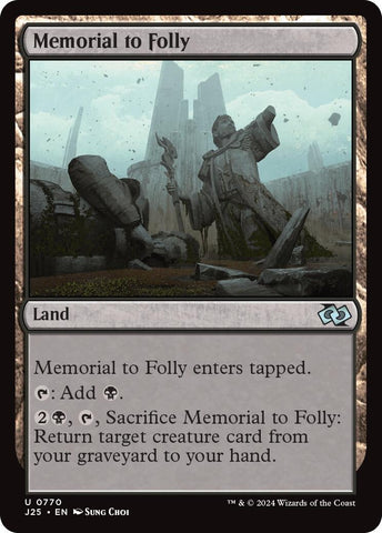 Image for Memorial to Folly (770) [Foundations Jumpstart]