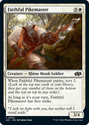 Image for Faithful Pikemaster (3) [Foundations Jumpstart]