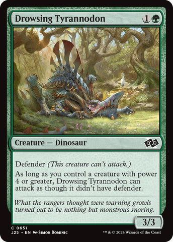 Image for Drowsing Tyrannodon (651) [Foundations Jumpstart]