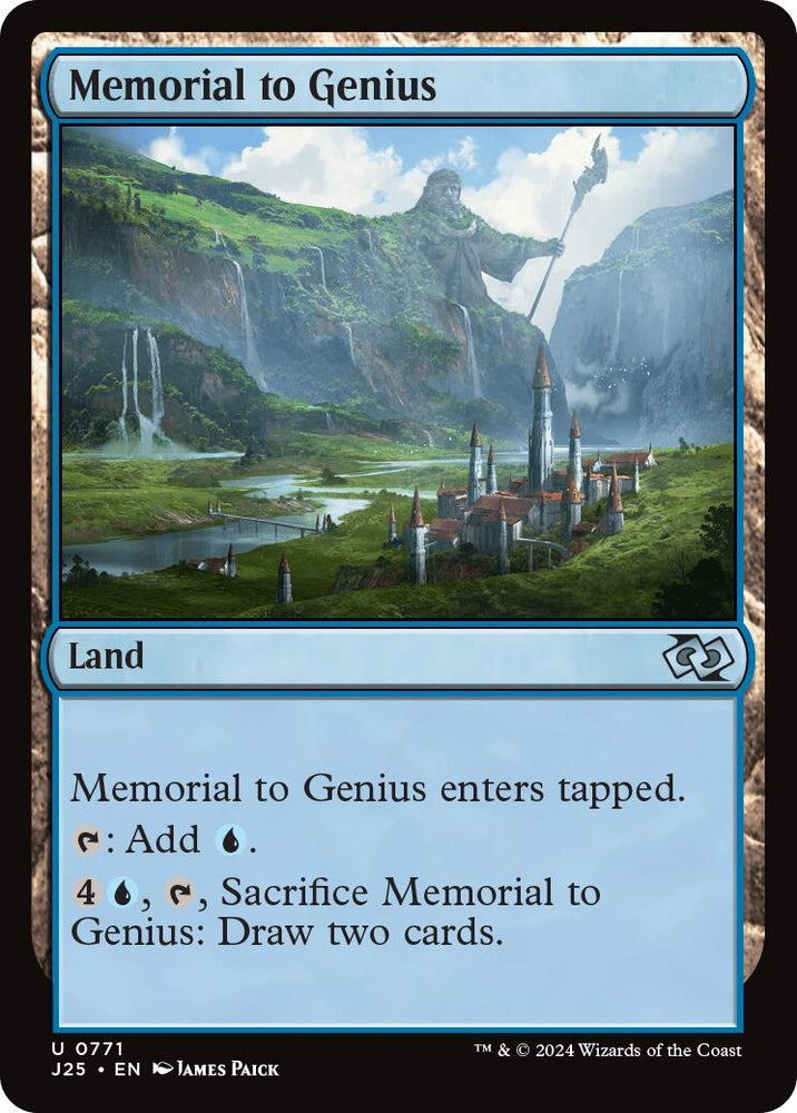 Image for Memorial to Genius (771) [Foundations Jumpstart]