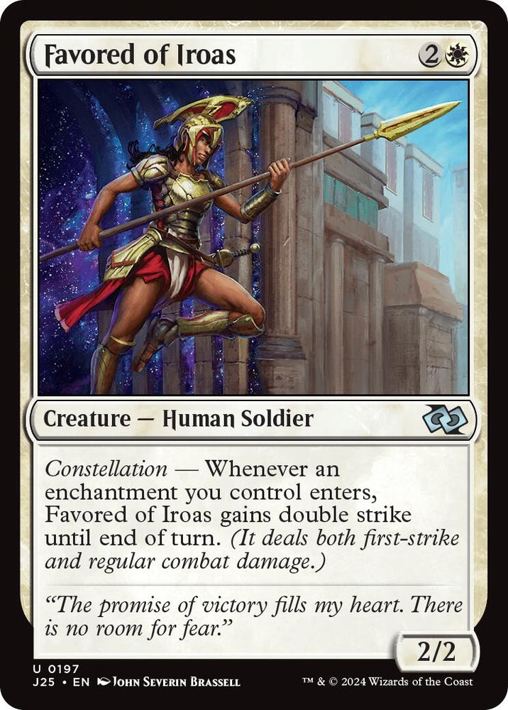 Image for Favored of Iroas (197) [Foundations Jumpstart]