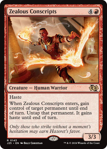 Image for Zealous Conscripts (143) [Foundations Jumpstart]