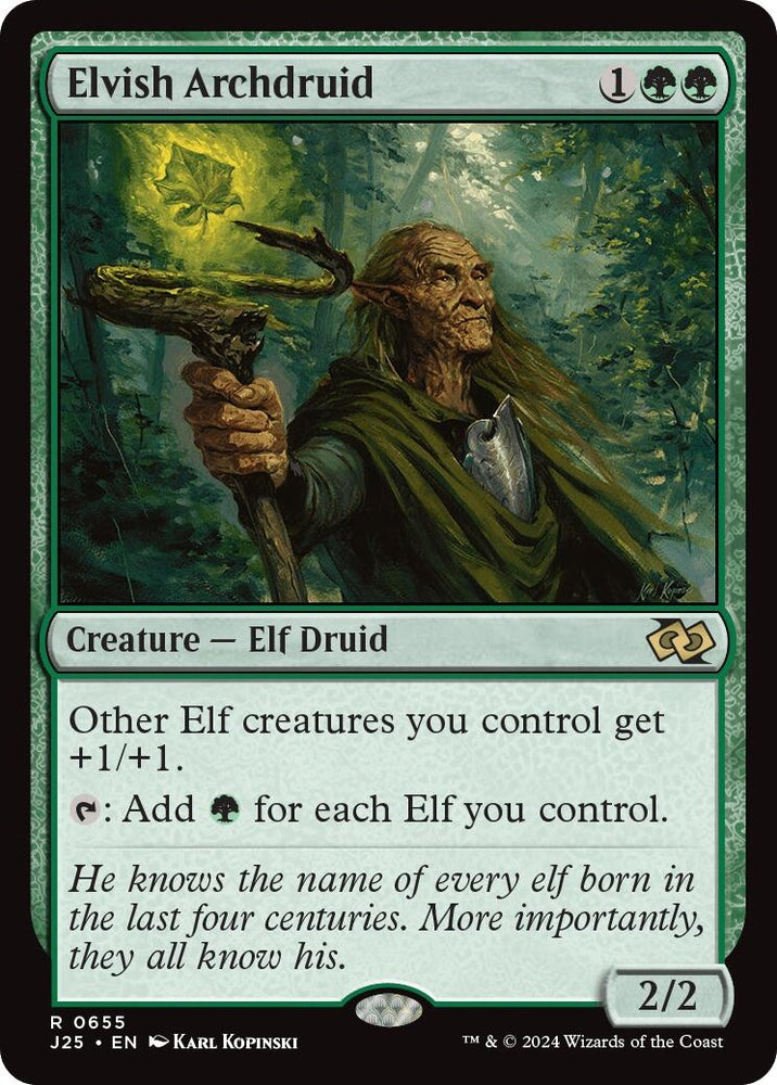 Image for Elvish Archdruid (655) [Foundations Jumpstart]