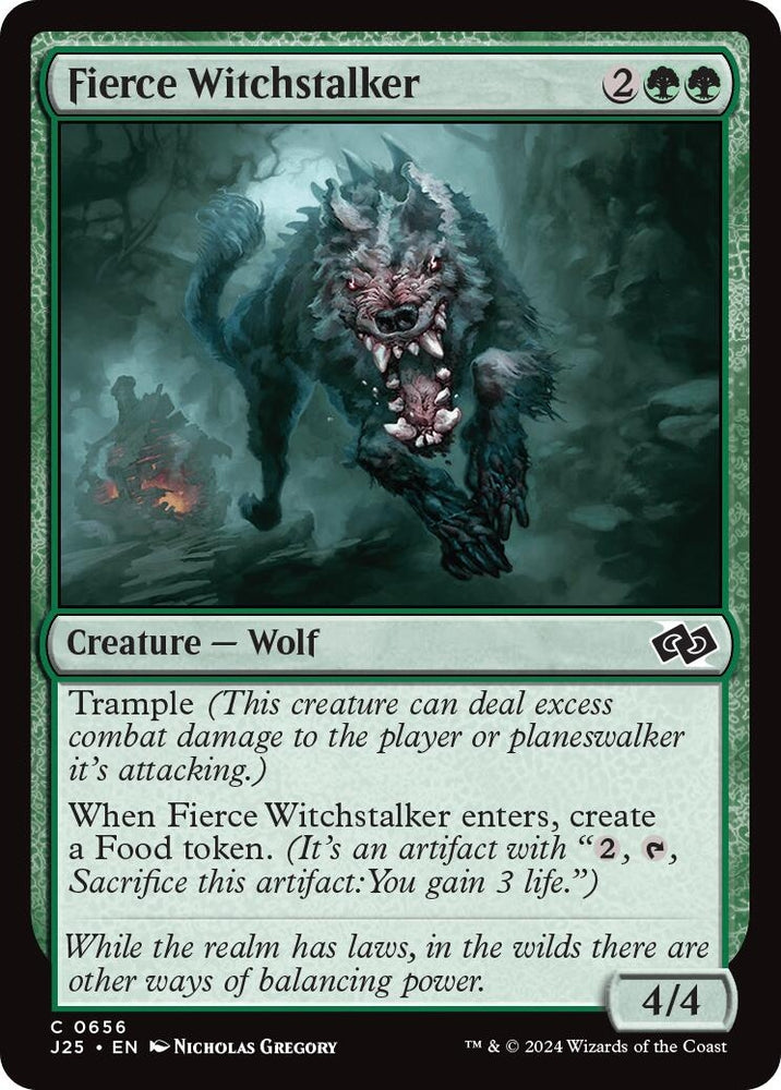 Image for Fierce Witchstalker (656) [Foundations Jumpstart]