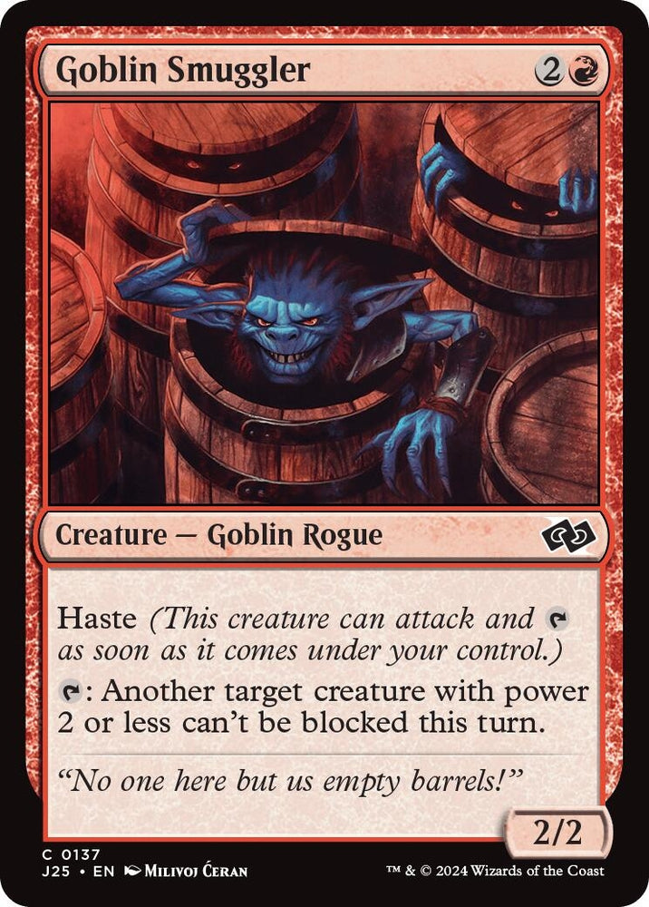 Image for Goblin Smuggler (137) [Foundations Jumpstart]