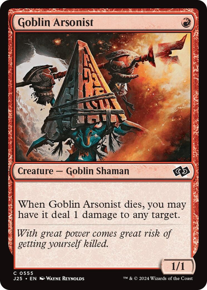 Image for Goblin Arsonist (555) [Foundations Jumpstart]