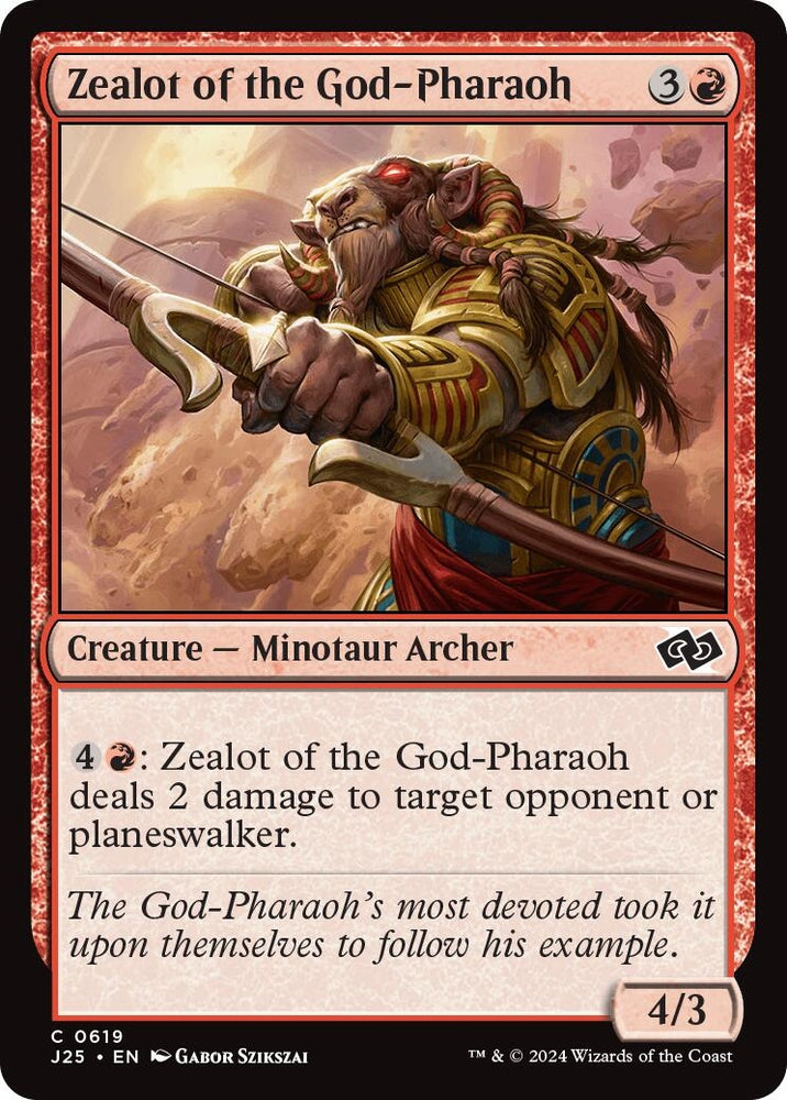 Image for Zealot of the God-Pharaoh (619) [Foundations Jumpstart]