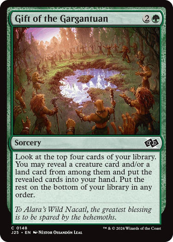 Image for Gift of the Gargantuan (148) [Foundations Jumpstart]