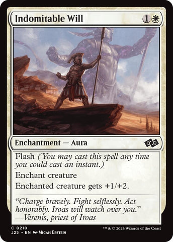 Image for Indomitable Will (210) [Foundations Jumpstart]