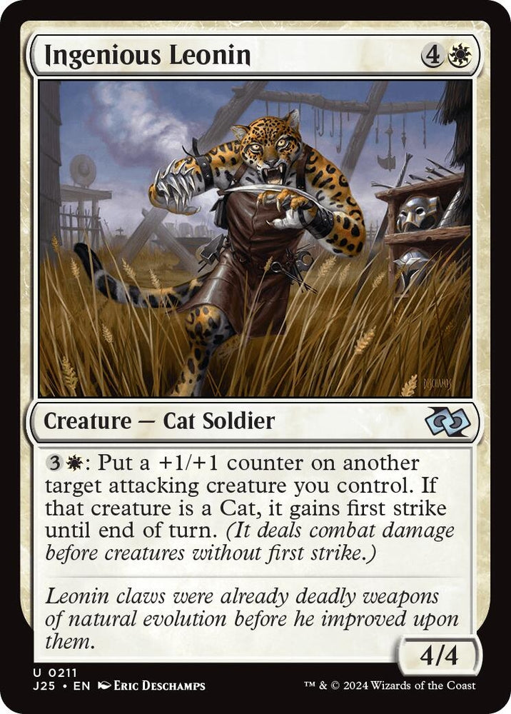 Image for Ingenious Leonin (211) [Foundations Jumpstart]