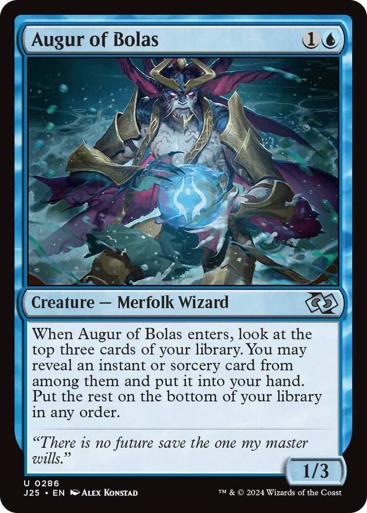 Image for Augur of Bolas (286) [Foundations Jumpstart]
