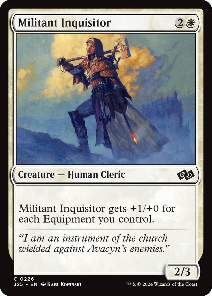 Image for Militant Inquisitor (226) [Foundations Jumpstart]