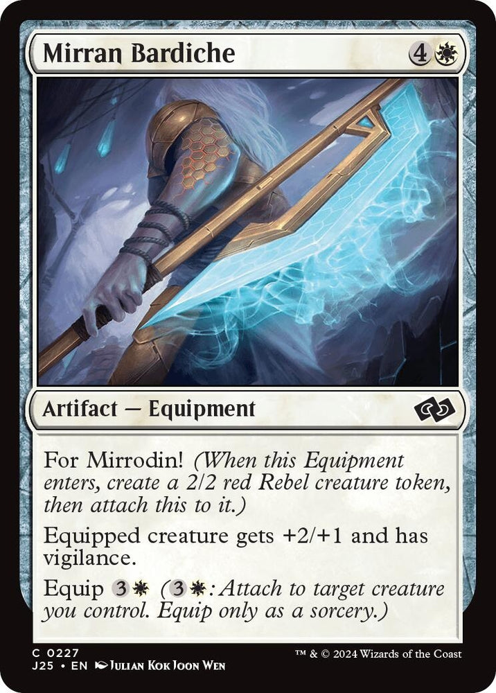 Image for Mirran Bardiche (227) [Foundations Jumpstart]